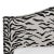 Spritely Home Ashland Bed in Cream Black Linen Zebra, California King For Sale - Image 4 of 5