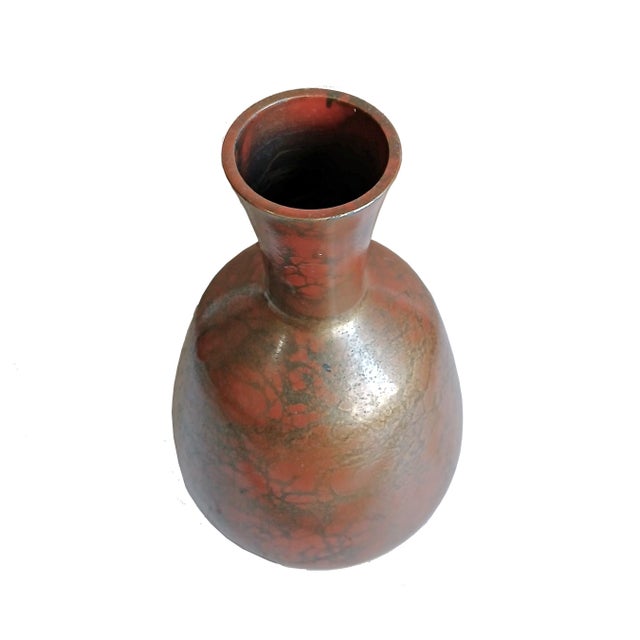 Early 20th Century Japanese Bronze Vase, Early 20th Century For Sale - Image 5 of 14