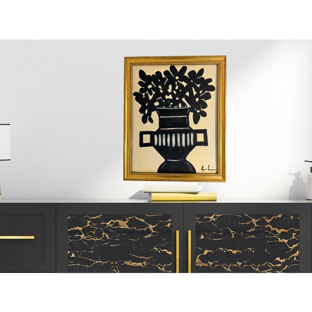 Contemporary Abstract Expressionist Painting by Bryan Boomershine Framed For Sale In Palm Springs - Image 6 of 9