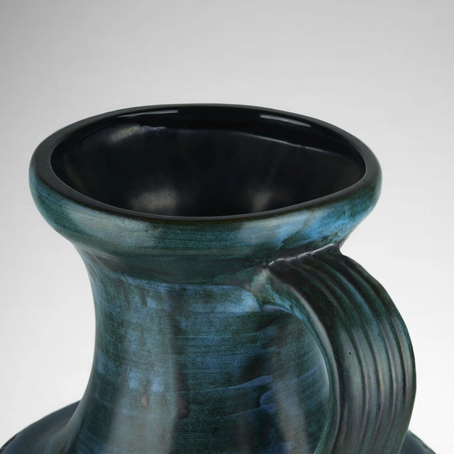 Mid-Century Modern Vase by Jean De Lespinasse, France, 1960s For Sale - Image 3 of 5