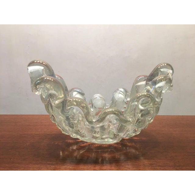 A Grosse Costolature Bowl by Ercole Barovier for Barovier & Toso, 1942 For Sale - Image 5 of 7