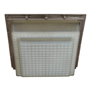 1930s Opalescent French Art Deco Flush Mount by Ranc Freres - France For Sale