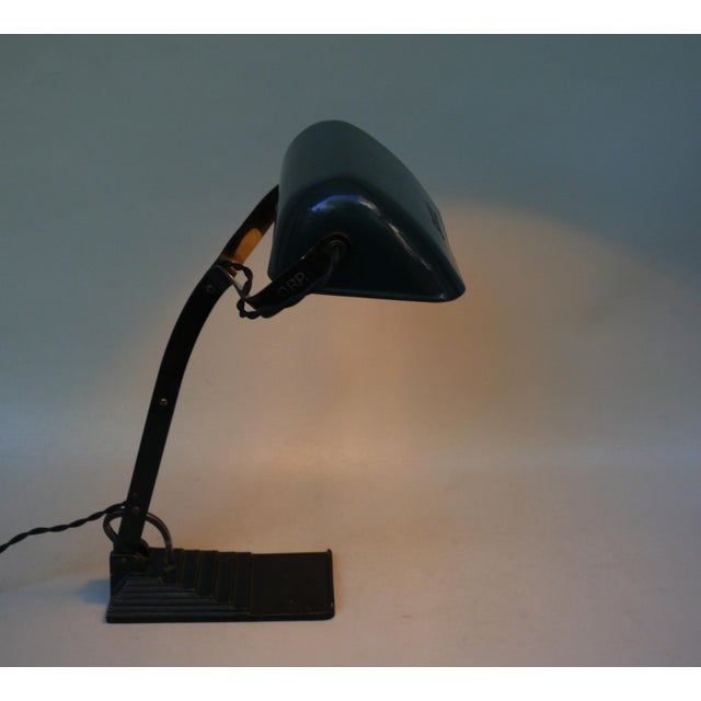 Metal Vintage 6676/1 Art Deco Desk Lamp from Horax For Sale - Image 7 of 18