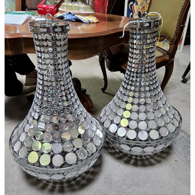 Hot Air Balloon Chandeliers, Set of 2 For Sale - Image 3 of 8