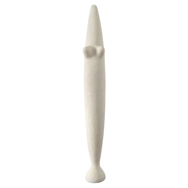 Aphrodite Hand Carved Marble Sculpture by Tom Von Kaenel For Sale