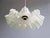 Art Deco Pendant Light in Speckled Green and White Pleated Glass, 1920s For Sale - Image 12 of 16