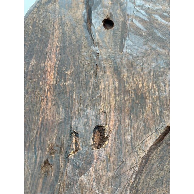 African Maasai Sculpture in Makassar Ebony, 1970s For Sale - Image 6 of 14