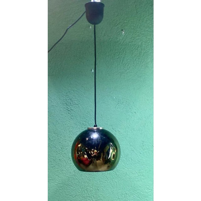 1960s Danish Glazed Ceramic Lamp, 1960s For Sale - Image 5 of 11