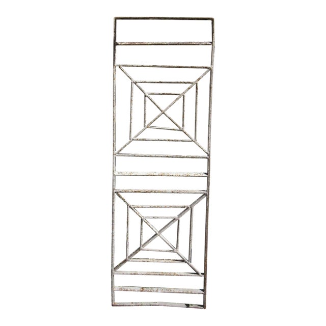 Antique Victorian Iron Gate Architectural Salvage Door For Sale