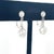 Art Deco Early 20th Century J.E. Caldwell, Art Deco, Diamond Drop Earrings, Pair For Sale - Image 3 of 4