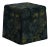 Dyer Storage Ottoman in Verdure Navy For Sale
