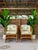 Vintage Coastal Organic Modern Pencil Rattan Lounge Chairs – Pair For Sale - Image 11 of 12