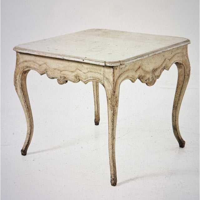 Gustavian (Swedish) Swedish Rococo Table, 1890s For Sale - Image 3 of 6