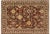 Burgundy Shabby Chic 1990's Tabriz Pak-Persian Red/Gold Wool Rug - 4'1'' X 6'1''V For Sale - Image 8 of 9