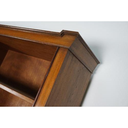 Large Antique Art Deco German Oak Chocolate Shop Cabinet, 1920s For Sale - Image 17 of 18