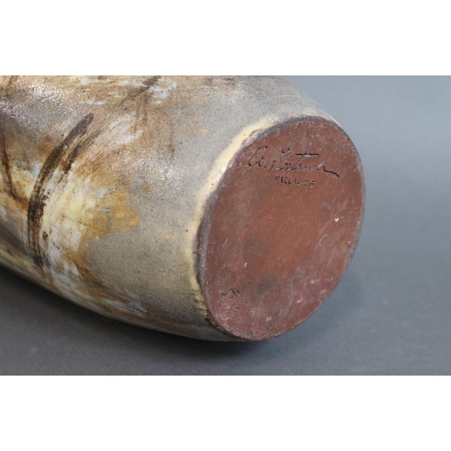 Vintage French Ceramic Vase from Alexandre Kostanda, 1960s For Sale - Image 16 of 18