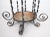 Antique French Wrought Iron Umbrella Stand For Sale - Image 4 of 7