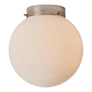 1950s Mauri Almari Glass & Metal Wall or Ceiling Lamp for Itsu