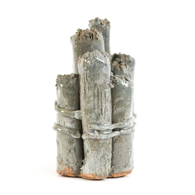 Abstract Signed Abstract Studio Ceramic Sculpture For Sale - Image 3 of 6