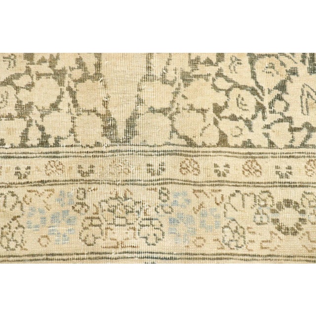 Antique Persian Tabriz Rug - 11'02 X 13'05 For Sale - Image 4 of 7