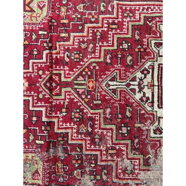 Mid-Century Hamadan Rug, 1950s For Sale - Image 11 of 18