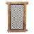 Vintage Wood and Metal Indian Jali Window For Sale