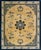 Textile 1880s Beige Medallion Floral Antique Chinese Peking Rug 8' 3" X 10' Hand Knotted Wool Carpet For Sale - Image 7 of 7