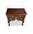 Wood Classic Pair of Chippendale Style Walnut-Veneered Bedside Cabinets/Side Tables For Sale - Image 7 of 12