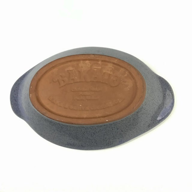 Bakato Casserole Baking Dish Glazed Pottery Artisan For Sale - Image 4 of 10