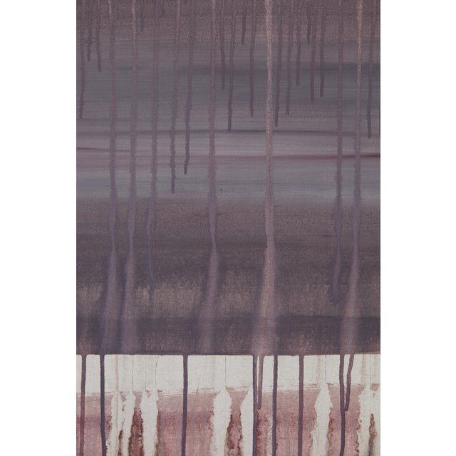 "Volcanic Monochrome 11" - Large Abstract Acrylic Painting by Simon Findlay For Sale - Image 13 of 17