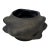 Abstract Modern Studio Art Black Pottery Planter For Sale
