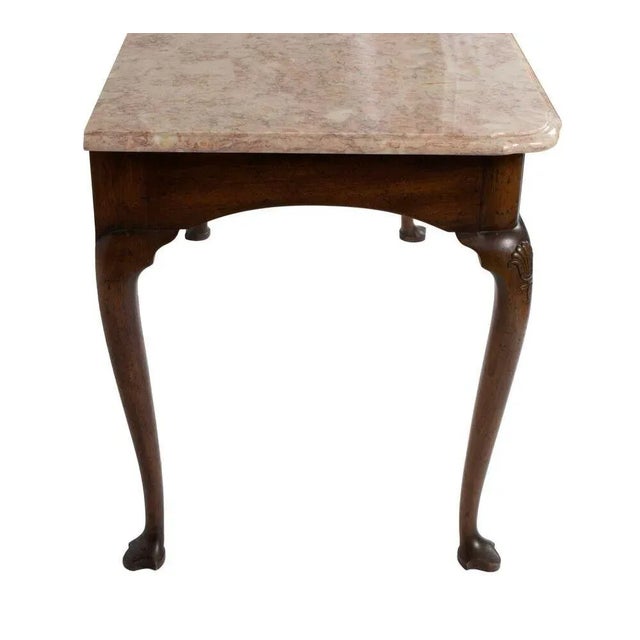 Kittinger Williamsburg Mahogany Marble Top Sideboard Table Mixing Table