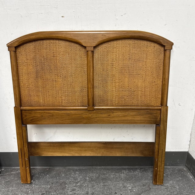 Design Plus Gallery presents a Twin Size Headboard from Vintage Thomasville Brand. The headboard is made with lightweight...