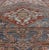 Blue Medallion Design Antique Hand Knotted Persian Malayer Rug in Tones of Blue/Gray, Silver, Red For Sale - Image 8 of 13