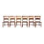 Antique Rush Seat Dining Chairs Set of 6 For Sale