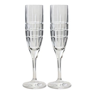 Ralph Lauren Cocktail Party Toasting Champagne Flutes For Sale