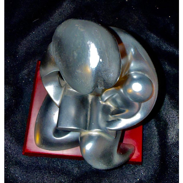 Mid 20th Century Herco Mother and Child Statue For Sale - Image 11 of 12