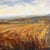 Backroads II - Original Atmospheric Rural Landscape Acrylic and Graphite Painting For Sale - Image 4 of 9