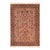 1990's Floral Pak-Persian Taupe/Blue Wool Rug - 6'1'' X 9'1'' For Sale