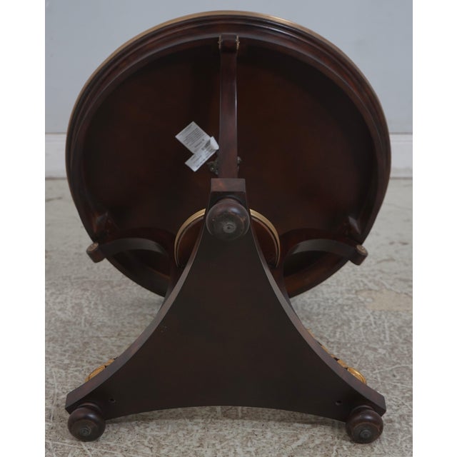 Theodore Alexander Althorp Collection Round Lamp Table For Sale - Image 13 of 14