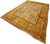 Turkish Antique Oushak Carpet, Handmade Oriental Rug, Soft Saffron Light Gray Light Blue For Sale - Image 3 of 18