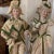 Antique French Porcelain Bisque Statue Figurines- a Pair For Sale - Image 4 of 12