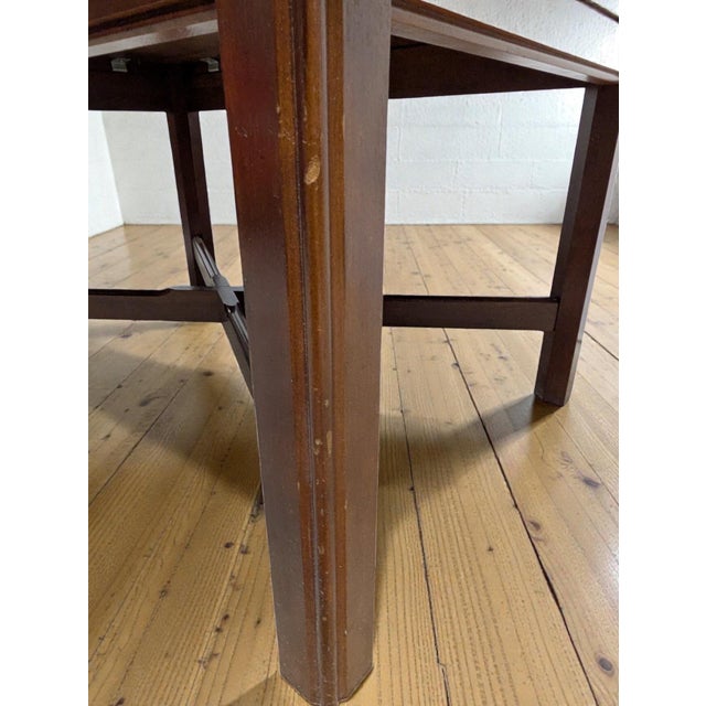 Vintage Cherry Butler’s Tray Top Coffee Table For Sale - Image 10 of 11