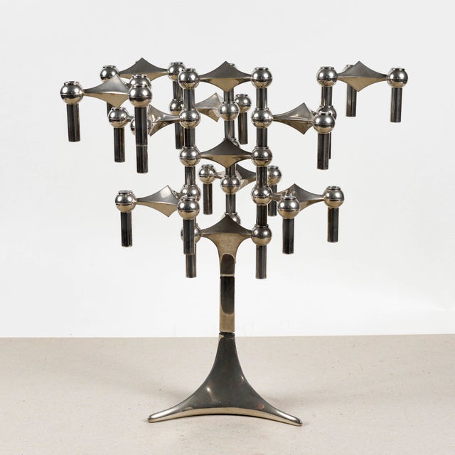 Orion Modular Candelabra by Fritz Nagel for BMF, 1960s For Sale - Image 14 of 14
