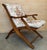 1930s French Wooden Folding Armchair With Upholstered Cushions For Sale - Image 4 of 14