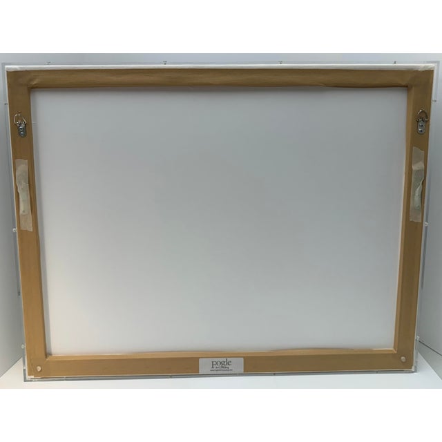 2025, Untitled (Landscape), Contemporary Impressionist, Framed Acrylic on Paper, Artist Ellen Diamond For Sale In Jacksonville, FL - Image 6 of 6