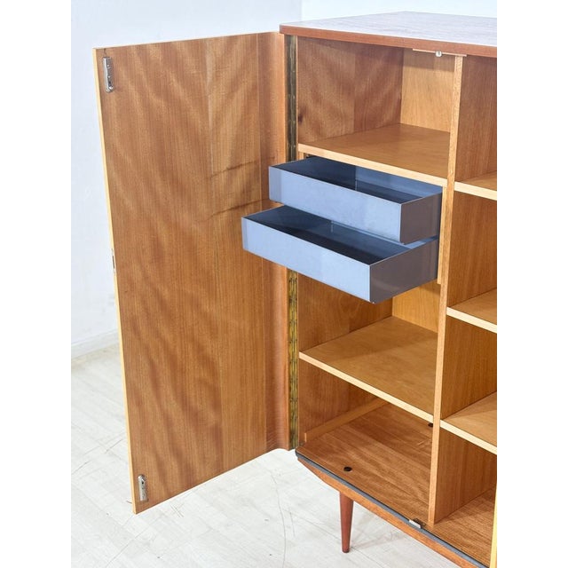 Stylish Mid-Century Wardrobe / 1960s Linen Closet / Vintage Wardrobe For Sale - Image 4 of 11