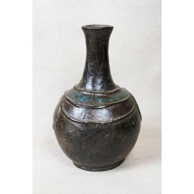 African Mangbetu Clay Vase For Sale - Image 4 of 5
