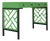 Chippendale Writing Desk - Bright Green For Sale
