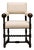19th Century French Louis XIII Oak Arm Chair For Sale